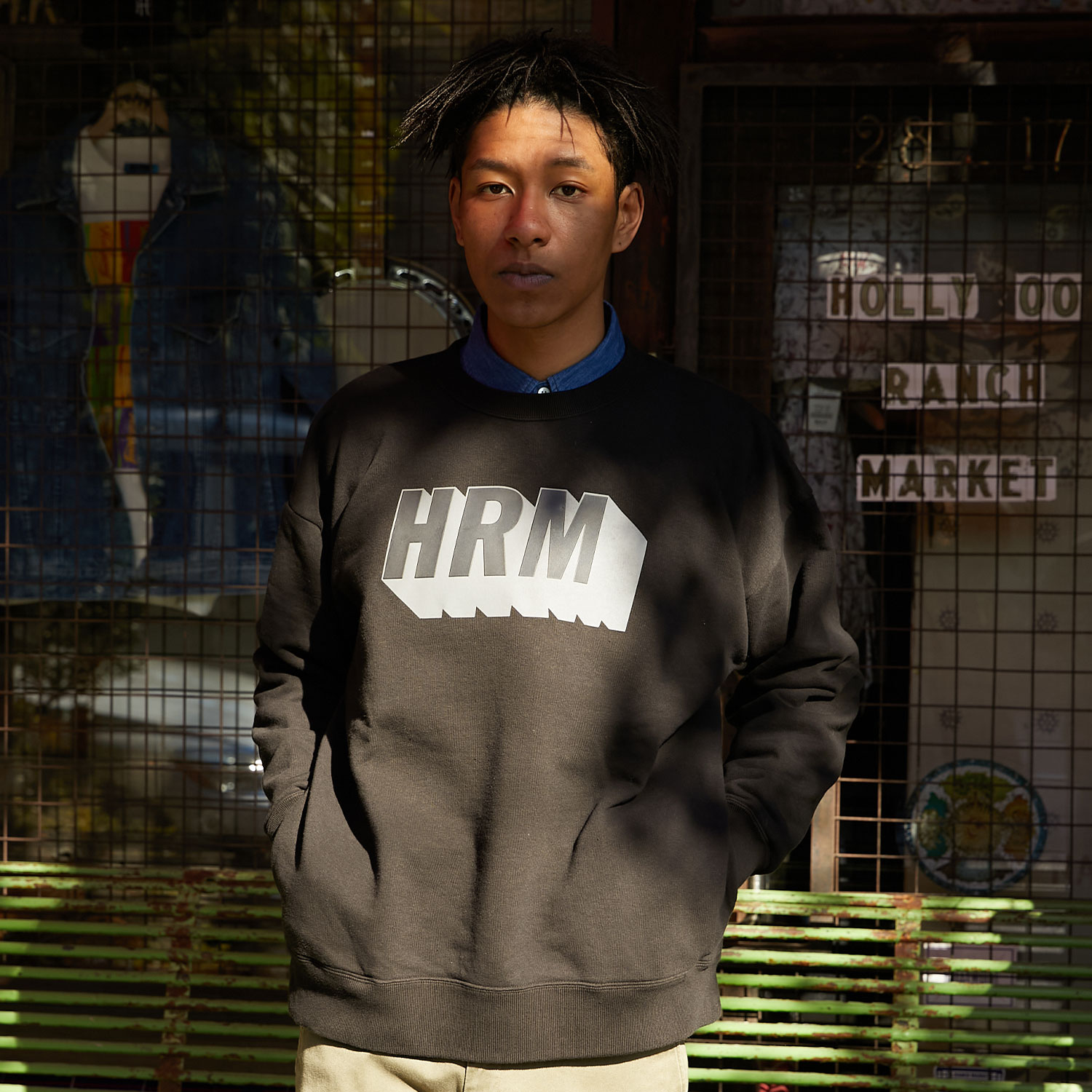 HOLLYWOOD RANCH MARKET new SWEAT PULL PARKA | 聖林公司